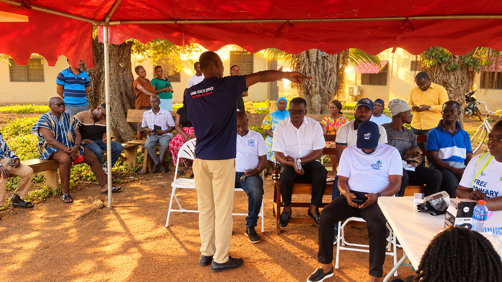 Golden Hour Health Outreach Gathering